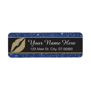 Lips - Return Address Label - Custom