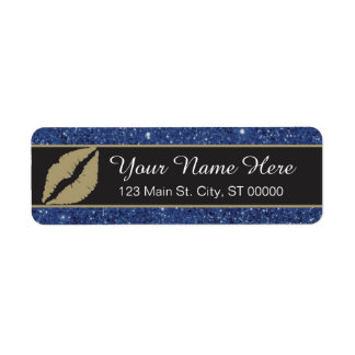 Lips - Return Address Label - Custom