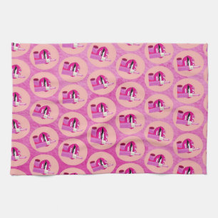 Lips Tea Towel