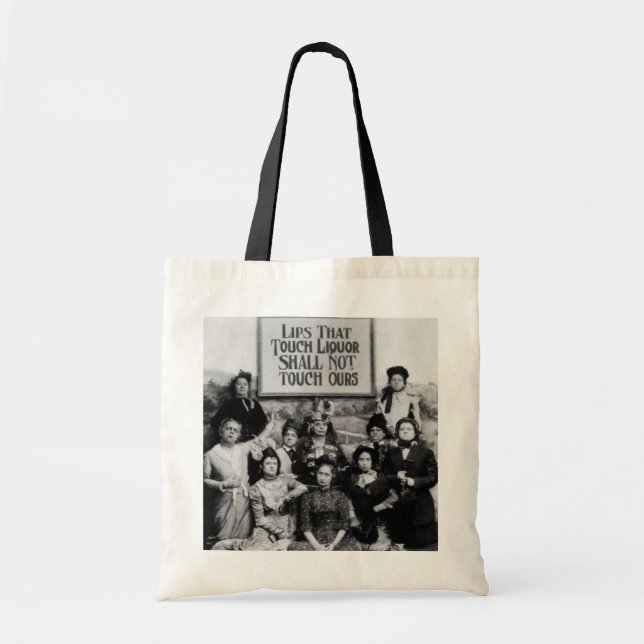 Lips That Touch Liquor Shall Not Touch Ours Tote Bag (Front)