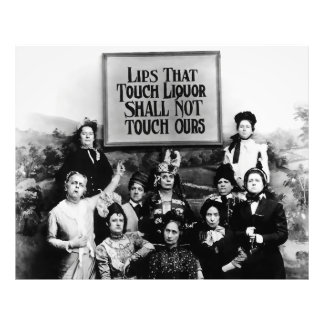 Lips that Touch Liquor - Temperance League Photo Print