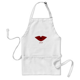 lips "xoxo" apron