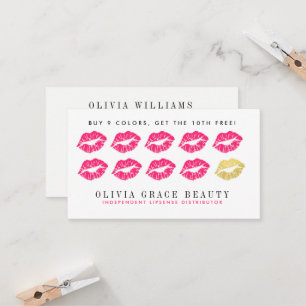 Lipsense Beauty Rewards Card