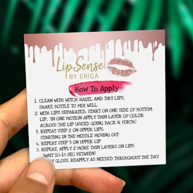 Lipsense Rose Gold Dripping How to Apply (Creator Uploaded)