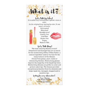 LipSense What is it? Rack Card