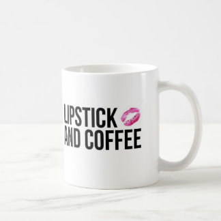 Lipstick and Coffee Coffee Mug