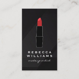 Lipstick   Beauty Cosmetics  Business Card
