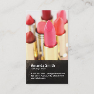 Lipstick Business Card