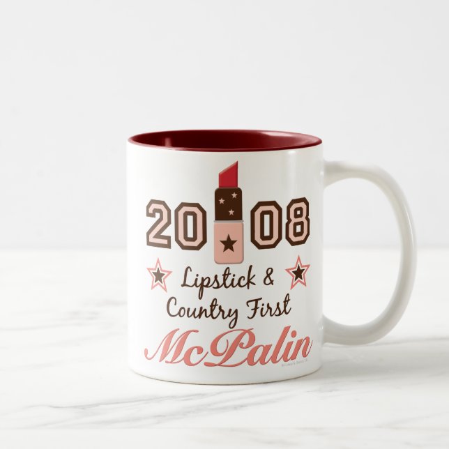 Lipstick Country First 2008 McPalin Mug (Right)