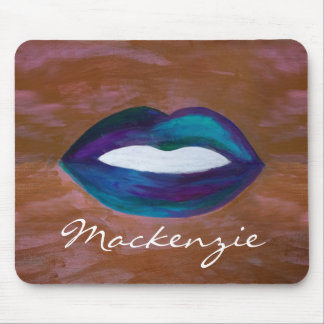 Lipstick Desk | Lip Kiss XOXO Girly Salon Glam Mouse Mat