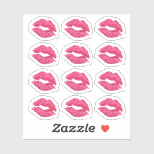 Lipstick Distributor Glam Pink Kiss Lips Planner