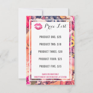 Lipstick Distributor Price List Floral Kiss Lips