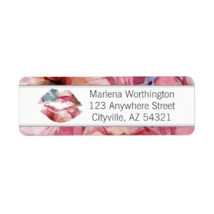 Lipstick Distributor Watercolor Lip Return Address