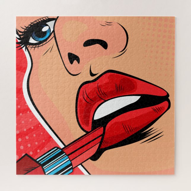 Lipstick Jigsaw Puzzle (Horizontal)
