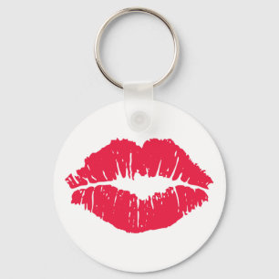 Lipstick Kiss Key Ring