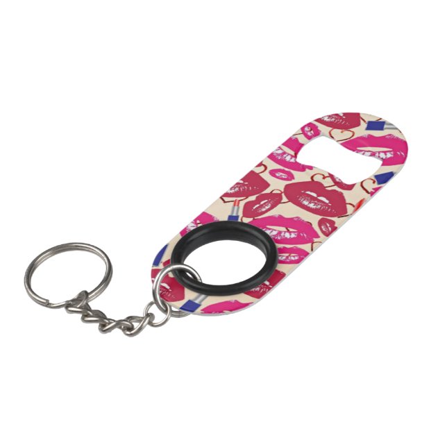 Lipstick Kiss Pattern (Front Angled)