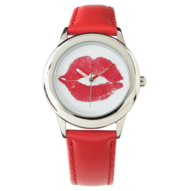 Lipstick Kiss Watch (Front)