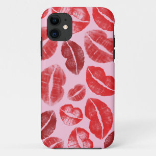 Lipstick Kisses iPhone 11 Case