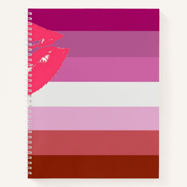 Lipstick_Lesbian Notebook (Front)