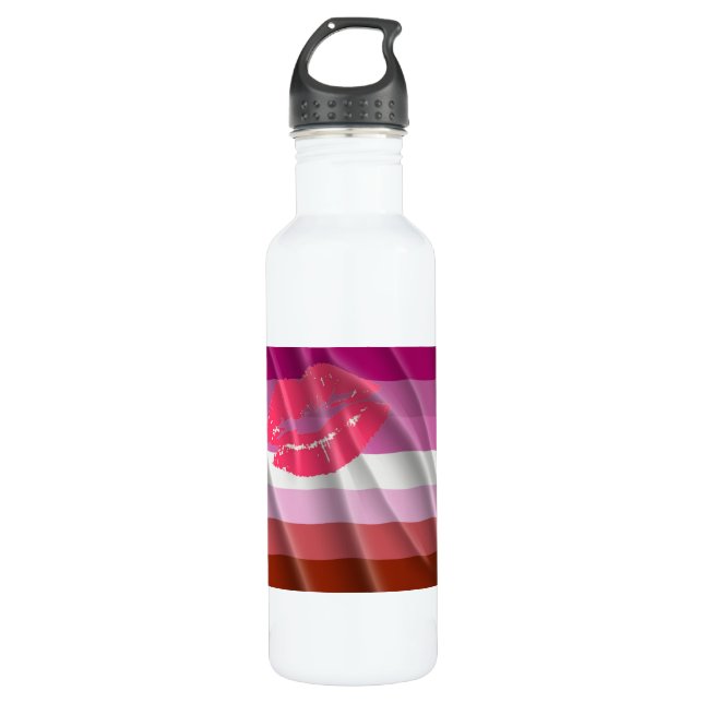 LIPSTICK LESBIAN PRIDE 710 ML WATER BOTTLE (Front)