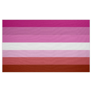 Lipstick Lesbian Pride Colours - Fabric