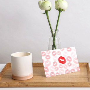 Lipstick Lips Giant Card
