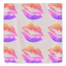 LIPSTICK LIPS KISSES PATTERN