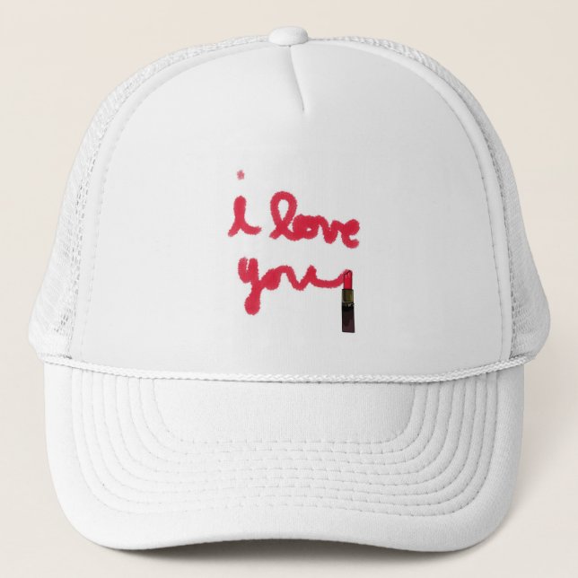 Lipstick Love Trucker Hat (Front)