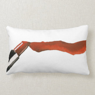 Lipstick. Lumbar Cushion