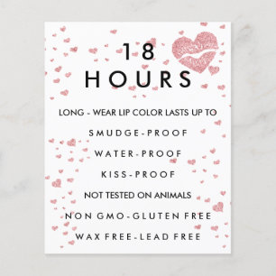 Lipstick Makeup Distributor Flyer