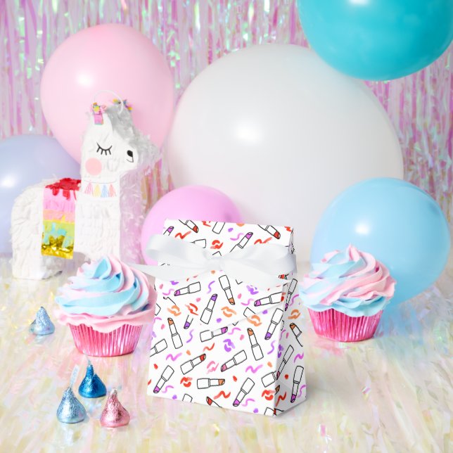 Lipstick Pattern Favour Box (Party)