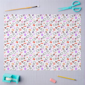 Lipstick Pattern Tissue Paper