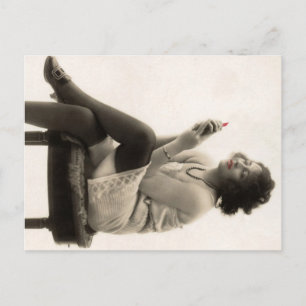 Lipstick Postcard