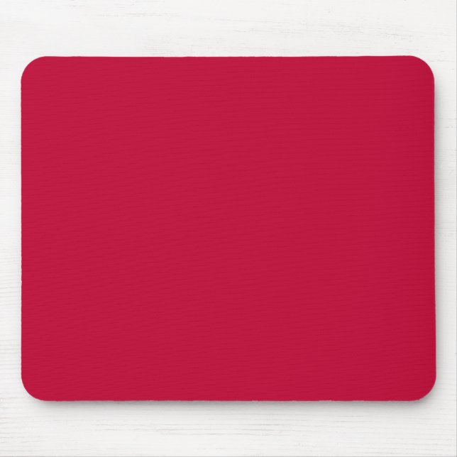 Lipstick Red (solid colour) Mouse Mat (Front)