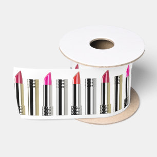 Lipstick Satin Ribbon