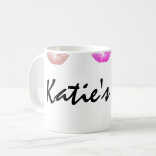 Lipstick Stained Personalised Mug