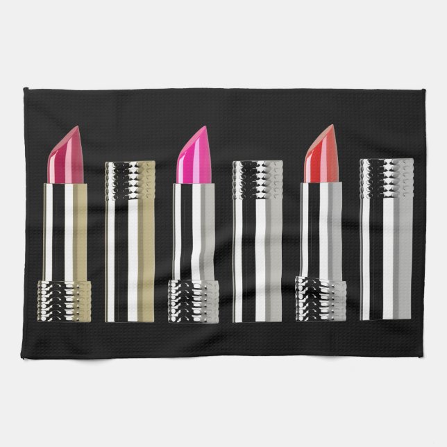 Lipstick Tea Towel (Horizontal)