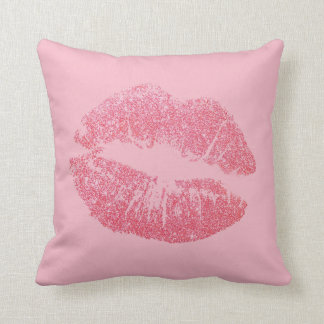 Lipstick Throw Pillow 16" x 16"
