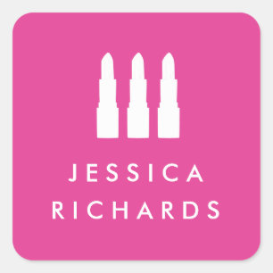 Lipstick Trio Pink Makeup Artist Stickers