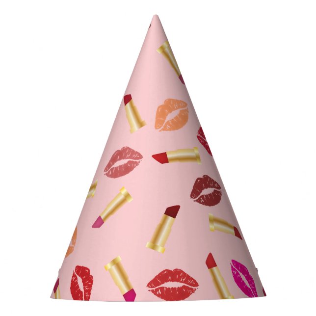 Lipsticks Party Hat (Front)