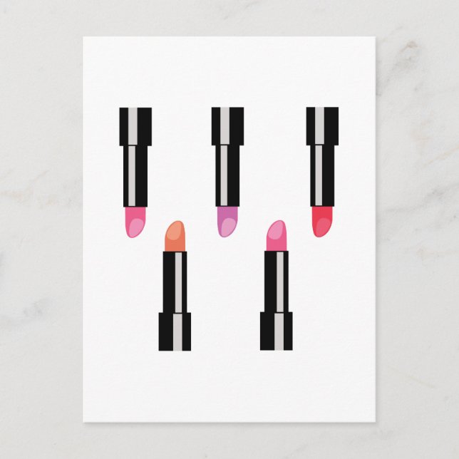 Lipsticks Postcard (Front)