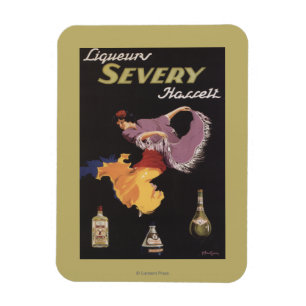 Liqueurs Severy Hasselt Promotional Poster Magnet