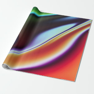 liquid abstract wrapping paper