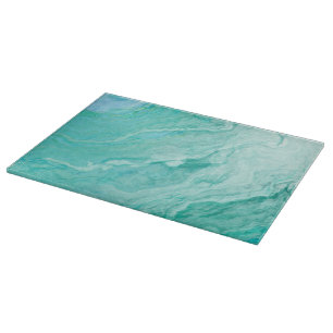 Liquid azure agate cutting board