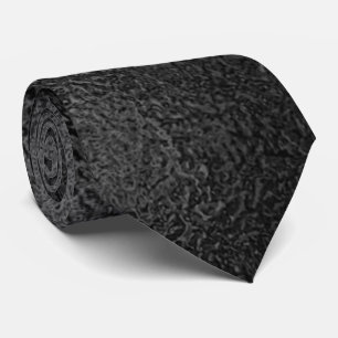 Liquid Black Gloss Neck Tie
