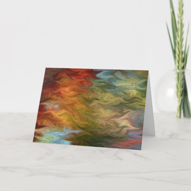 Liquid bliss greeting card (Front)