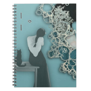 Liquid Blue Reverie — Contemporary Art Collection Notebook