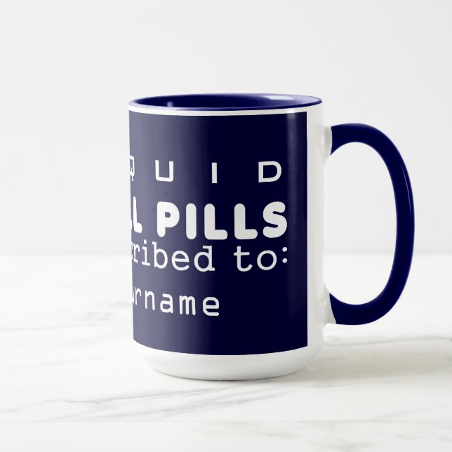 LIQUID CHILL PILLS mugs - choose style (Right)