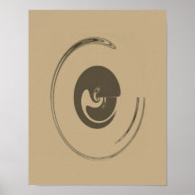 Liquid Circles - Poster (Canvas Option)