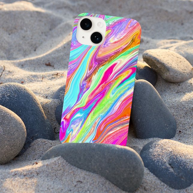 Liquid Colour Neon Case-Mate iPhone Case (Creator Uploaded)
